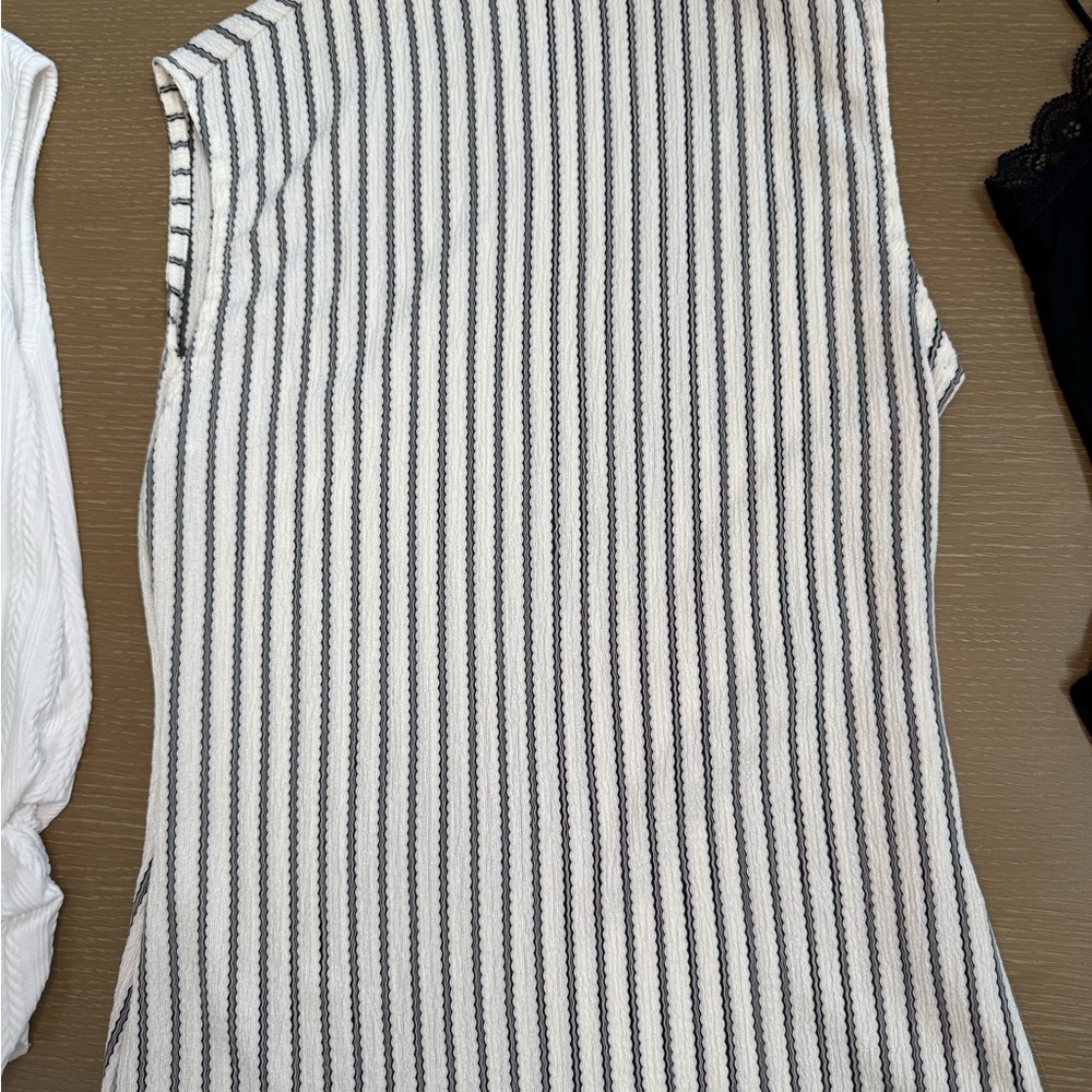Striped Sleeveless Top